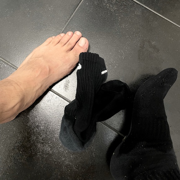 Nike Black Mens Crew Socks - Picture 3 of 4